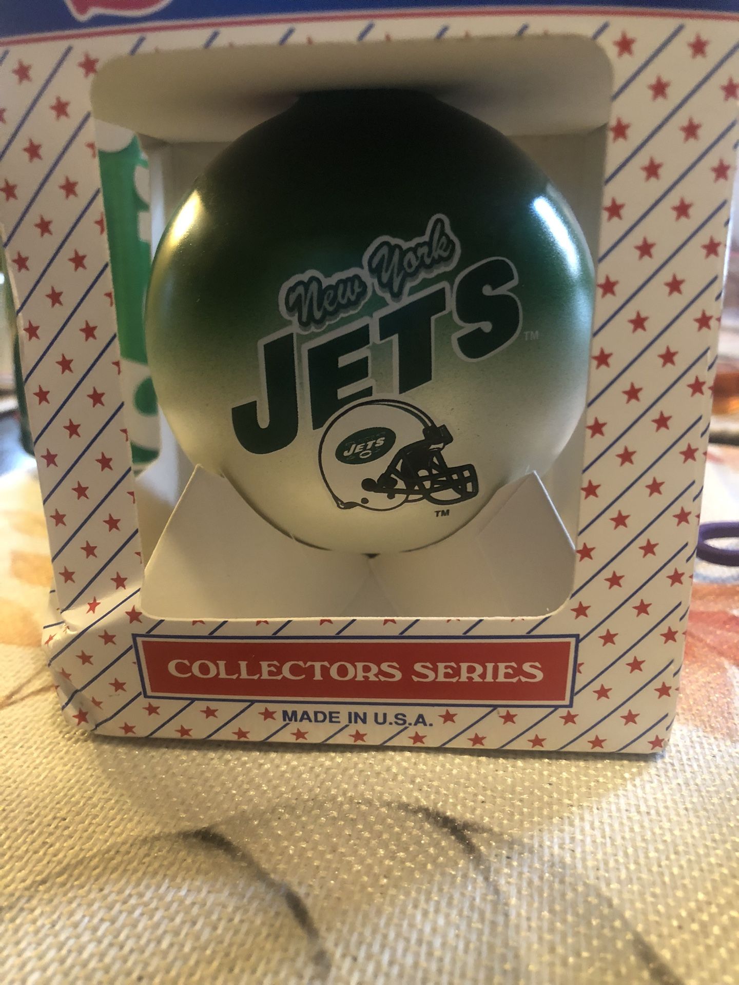 New York Jets Christmas Ornament