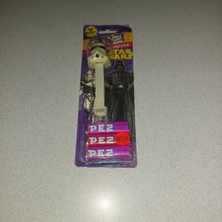 VINTAGE 1997 STAR WARS STORM TROOPER PEZ DISPENSER NEW FACTORY SEALED 