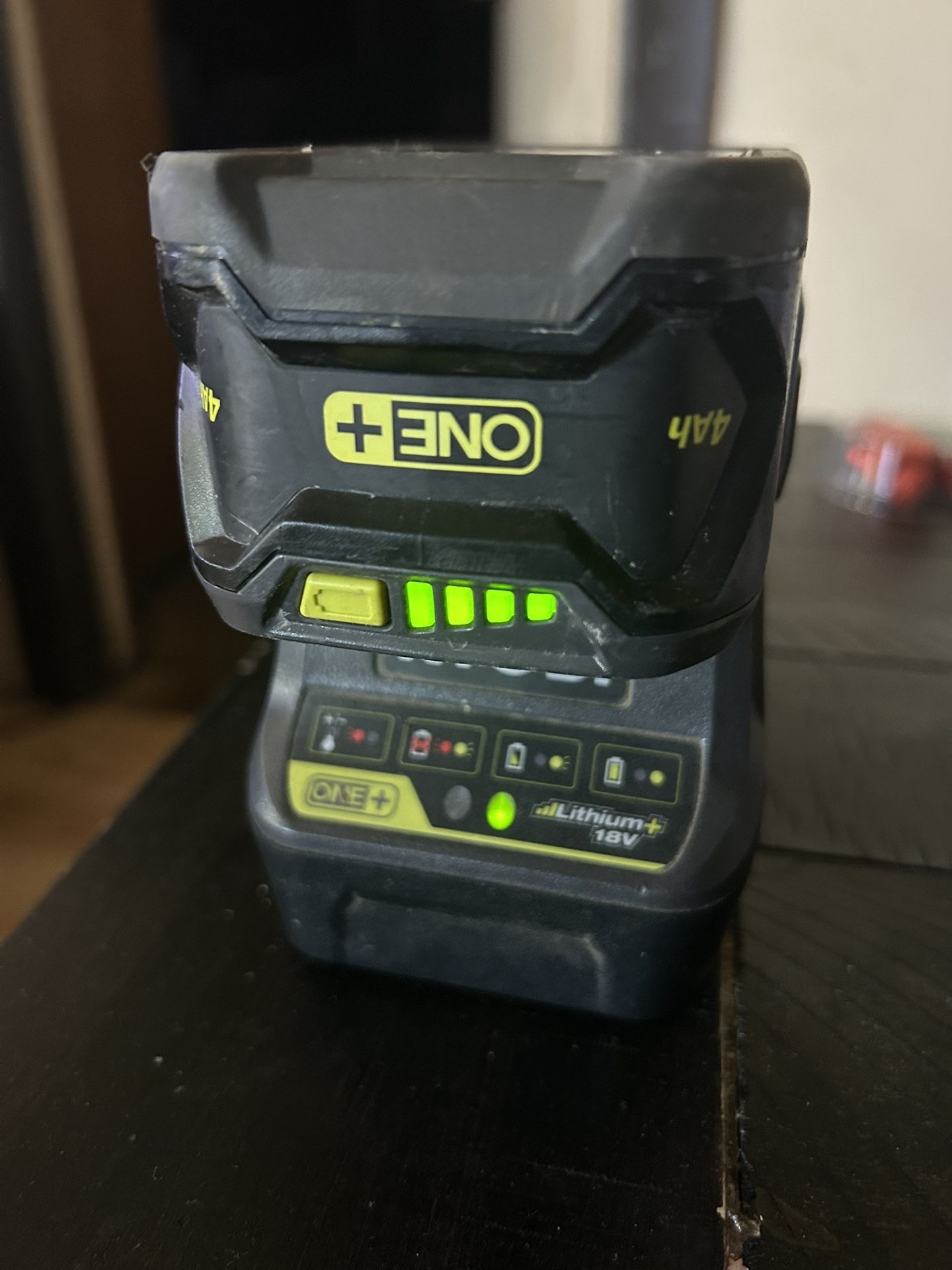 Ryobi 18v Battery And Charger