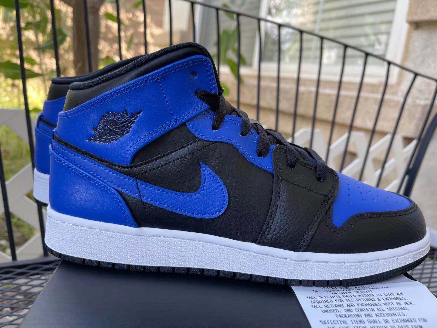 Jordan Mid Hyper Royal Blue（GS）dalidali