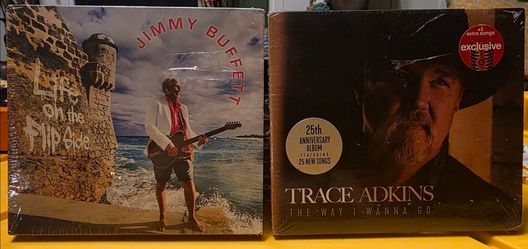 Country Music CD TRACE ADKINS JIMMY BUFFETT NEW