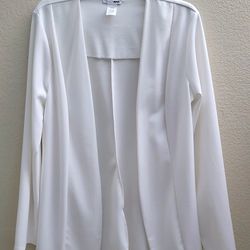 Ladies White Blazer 