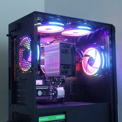 New Ryzen 5 5600GT Gaming/Work PC - 16GB RAM - 1TB SSD- RGB - White/black