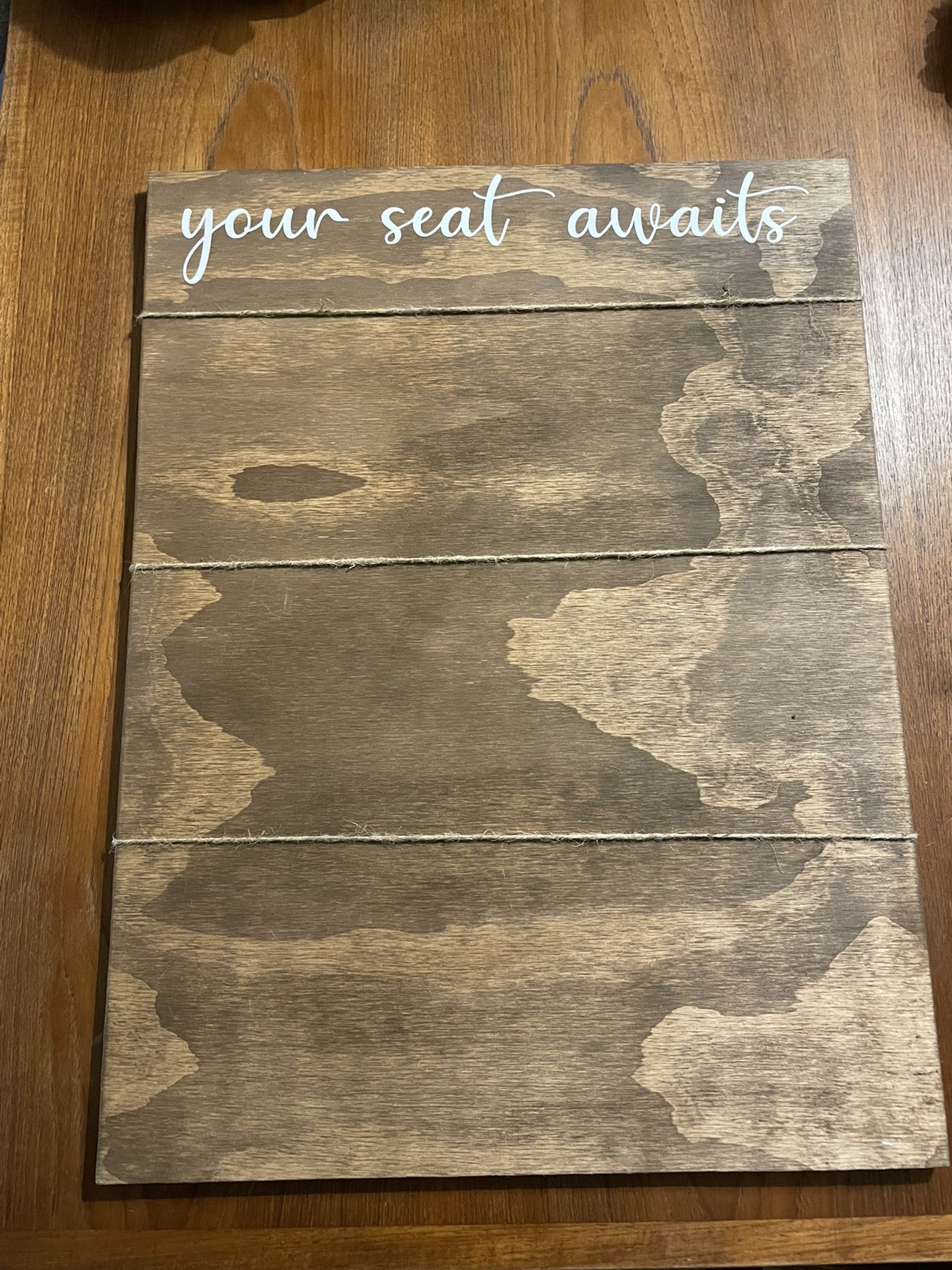 Wedding/Event Seating Sign