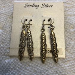2 Pairs Sterling Silver earings