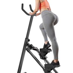 DlandHome Foldable Stair Steppers, Height Adjustable Stair