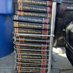Collier’s Encyclopedia Set Incomplete Random 17 Hardcover Books Available