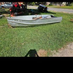 Vintage 1965 Duracraft 14ft Aluminum Boat