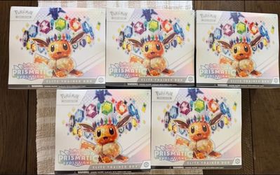 Pokemon Prismatic Elite Trainer Box (ETB)