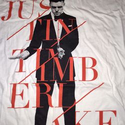 2013 Justin Timberlake concert shirt XL NEW