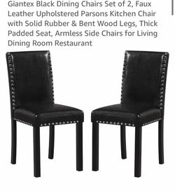 Dining chairs