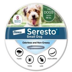 NEW! Seresto (Genuine) Flea Dog Collar| Kills Fleas and Ticks for 8 mo!! | under 18 lbs