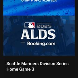 Seattle Mariners ALDS GAME 5