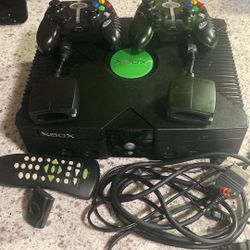 Excellent original Xbox system