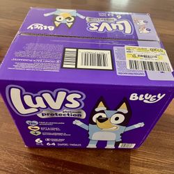 Brand New Luvs Diapers Size 6 64 Count Box 