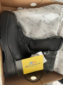 Belleview Black Leather Boots