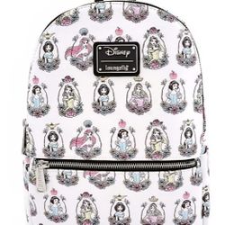 Loungefly Disney Princess Portraits Mini Backpack