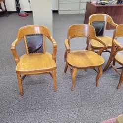 Office Chairs - Heavy Solid Wood