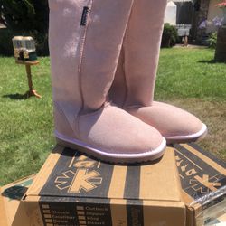 Koolaburra Pink High Sheepskin Boots