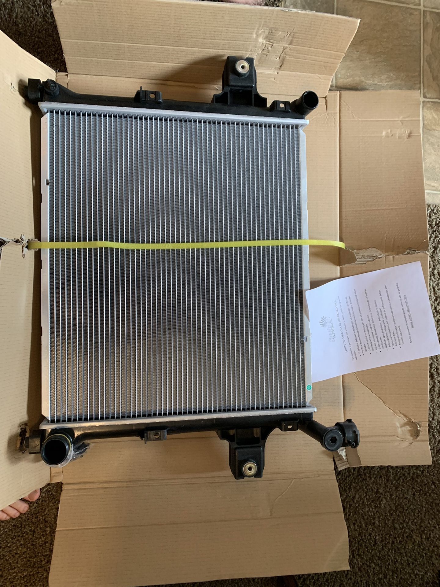 Jeep Radiator New/Unused: Manufacturer Part #:SBR2839