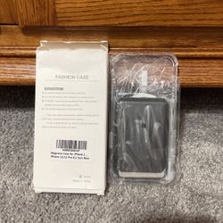 IPhone 12/12 Pro Clear Case W/pocket 