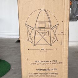 New Portable Kids Play Yard Deluxe 