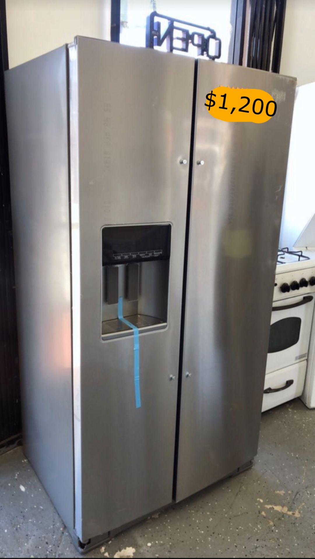 NEW Whirlpool Stainless steel Side by side Refrigerator