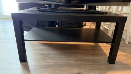 Black TV Stand / Entertainment Center $20