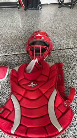All Star Catchers Mask And Chest Protector Youth