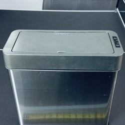 Touch less Automatic Opening Trash Can Stainless Steel 