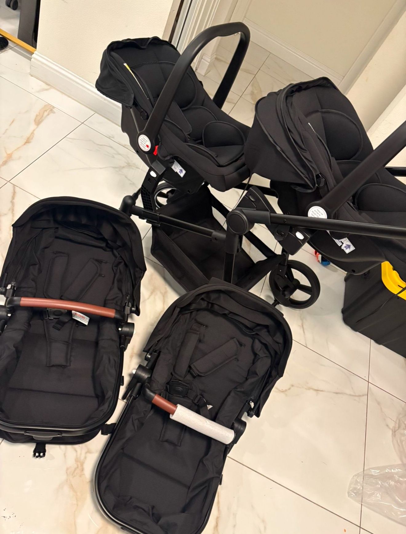 Portable Tandem Stroller 