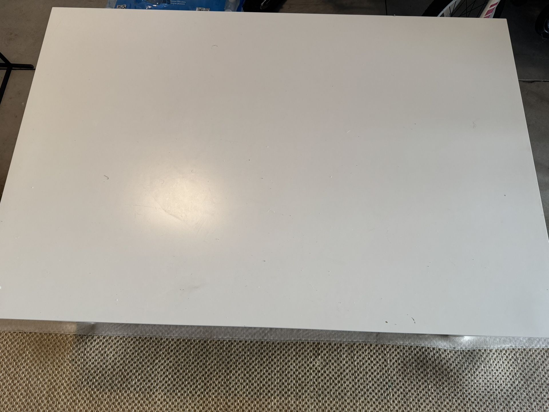 White coffee table