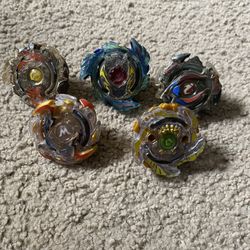 Assorted Beyblades 5 Pack