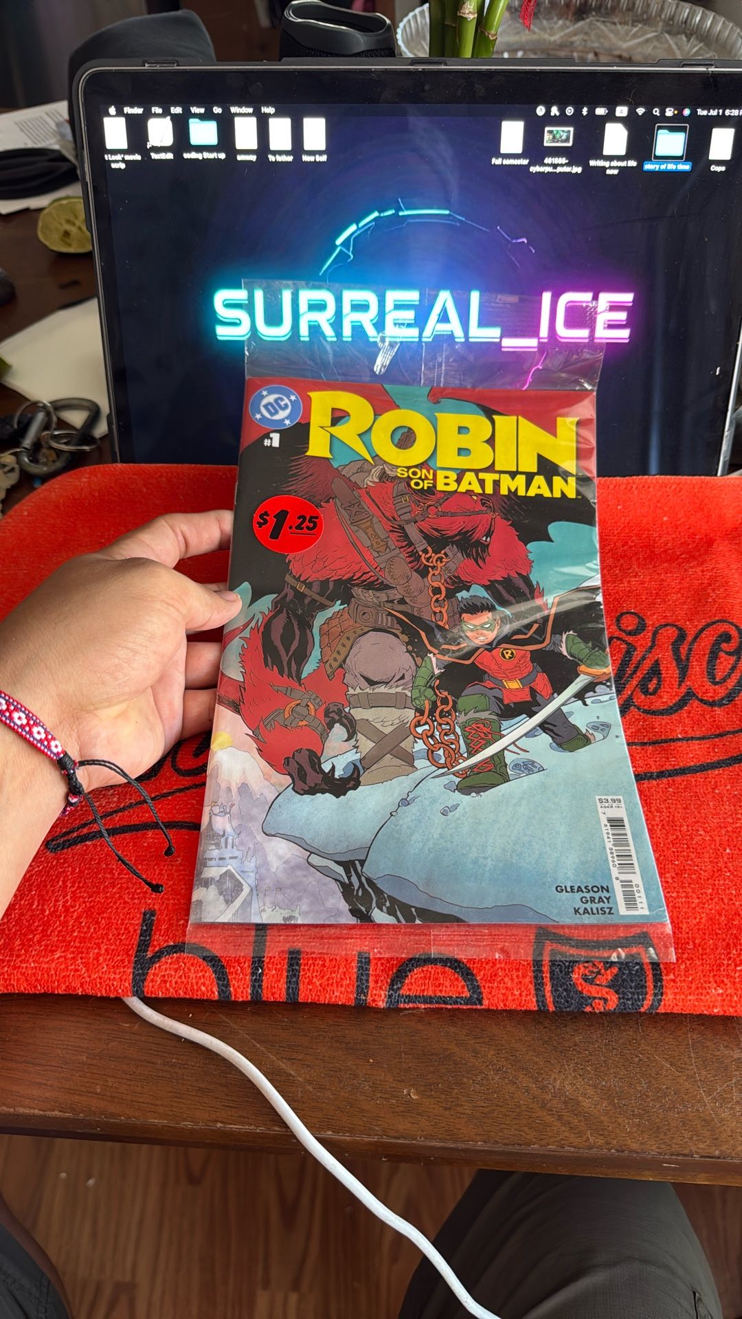 Robin Son And Batman comic Book