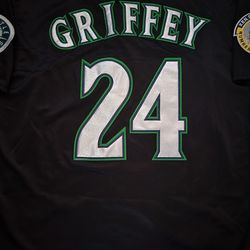 MARINERS Ken Griffey Jr jerseys (S, M, L, XL, 2XL, 3XL)