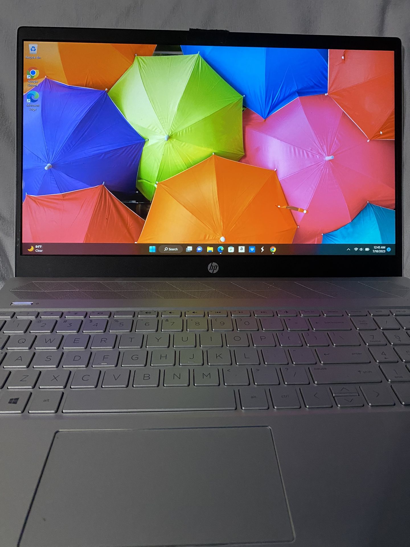 HP Pavilion 15.6" FHD Touch, Intel Core i5-8265U, 8GB RAM, 1TB SSD, Windows 11