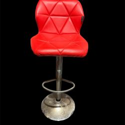 2 Red Bar Stool Chairs. Both For Only $10