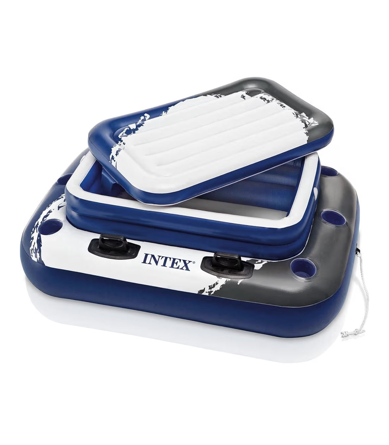 Intex Inflatable Mega Chill II 72 Can Cooler Float
