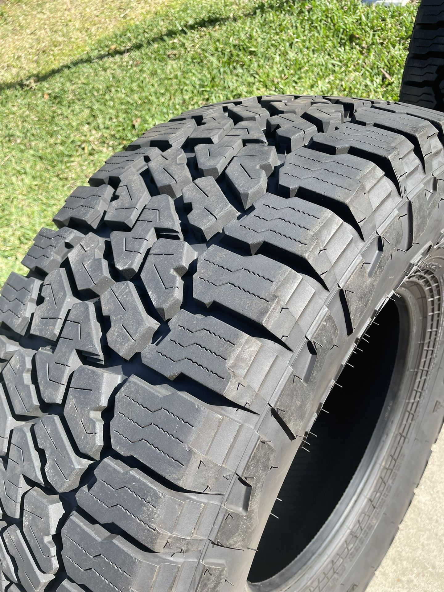 New 35” Falken Wildpeak AT3W Tires (4)
