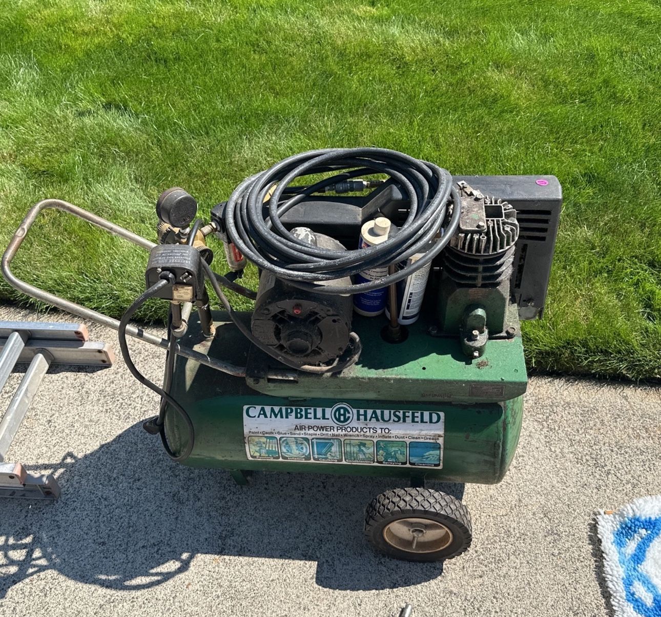 VTG Campbell Hausfeld Air Compressor