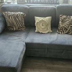 New couch Beautiful corduroy material