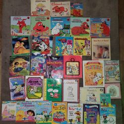 Huge Kids Early Reader & Character Book Bundle – 33 Books