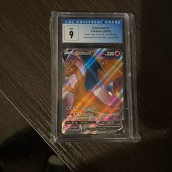 2020 Charizard V SWSH050 Champion’s Path ETB promo in CGC 9