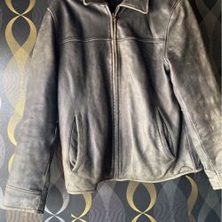 Leather Tommy Hilfiger Jacket Small 