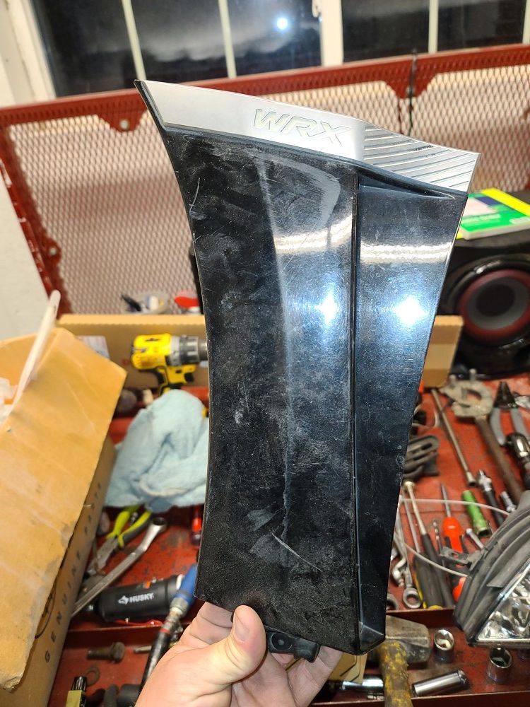 Subaru wrx fender trim left