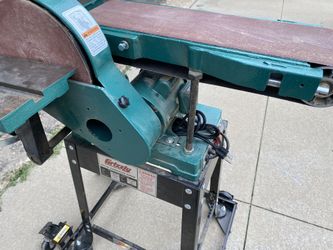 Grizzly Combo Sander - 9” Disc, 6” x 48” Belt