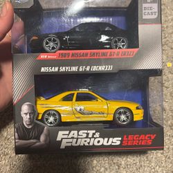 Jada 1989 Nissan Skyline GTR (R32) / Nissan Skyline GTR (BCNR33)