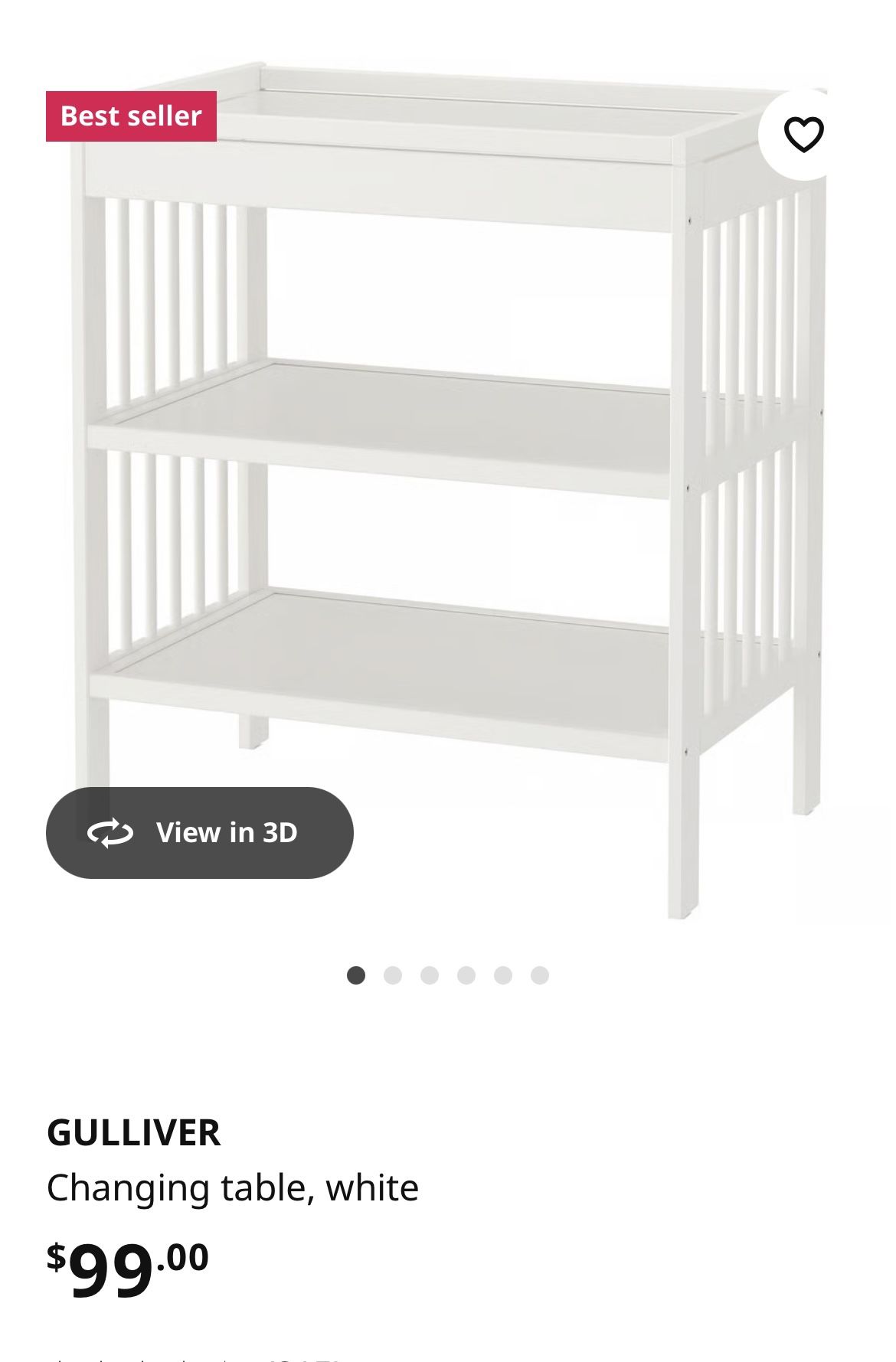 IKEA Changing Table