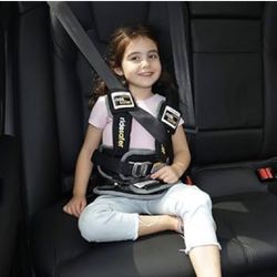 Safer travel vest with zipper backpack, lightweight, compact and portable car seat. Perfect for daily use or car sharing, travel and car rental. (XS, 
