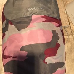 Embark Sleeping Bag Camo Pink Adult 40• +